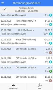 Belegmeister Reisekosten screenshot 5