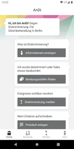 AnDi-Antidiskriminierungsapp screenshot 1