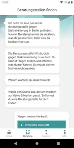 AnDi-Antidiskriminierungsapp screenshot 2