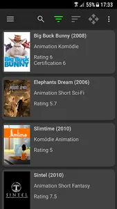 nfo Movie Database screenshot 1