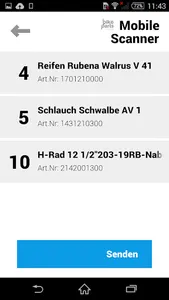 BikeParts MobileScanner screenshot 2