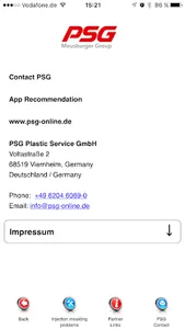 PSG-App Hot Runner screenshot 4