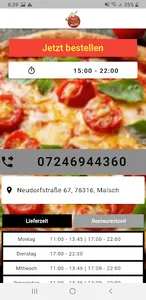 Bravo Pizza Biltz Heimservice screenshot 1