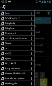 Bright Sound (Audio Player) screenshot 1