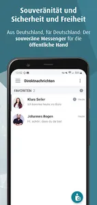 BundesMessenger screenshot 1