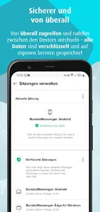 BundesMessenger screenshot 2