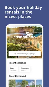 Casamundo: Vacation Homes screenshot 0