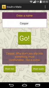 Insult-o-Matic screenshot 0