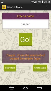 Insult-o-Matic screenshot 1