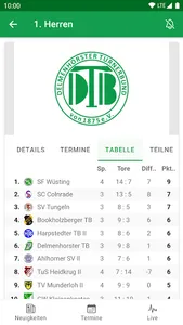 Delmenhorster TB screenshot 2