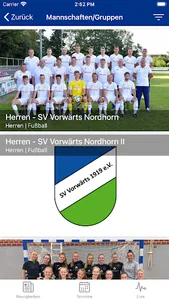 SV Vorwärts Nordhorn 1919 e.V. screenshot 1