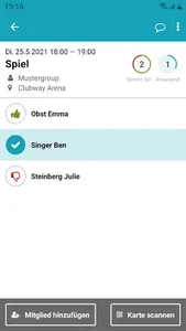 Clubway Coach screenshot 1