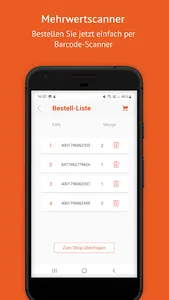 Mehrwertplattform screenshot 1