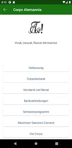 Corps Alemannia zu München screenshot 1