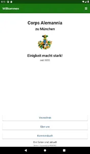 Corps Alemannia zu München screenshot 3