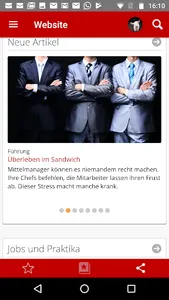 e-fellows.net to go: Studium,  screenshot 4