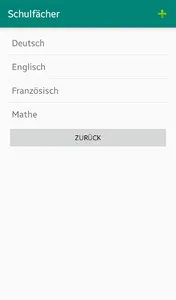 Zeugnis Durchschnitt screenshot 2