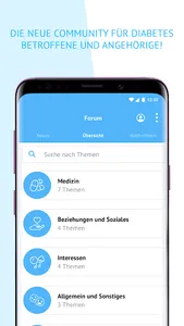 Diabetes Forum screenshot 1