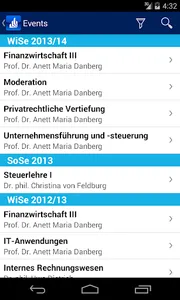 Campusmanagement Uni Paderborn screenshot 1