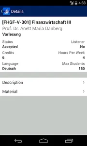 Campusmanagement Uni Paderborn screenshot 2
