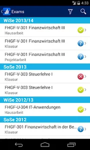 Campusmanagement Uni Paderborn screenshot 3