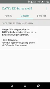 DATEV RZ-Status mobil screenshot 3