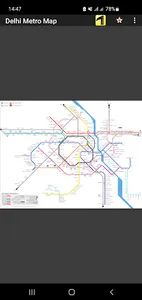 Delhi Metro Map screenshot 0