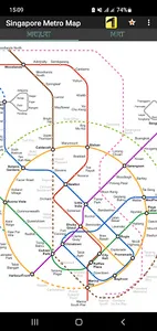 Singapore Metro Map screenshot 2