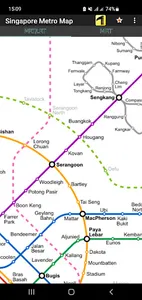 Singapore Metro Map screenshot 3