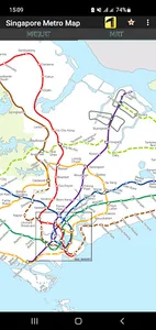 Singapore Metro Map screenshot 4