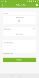 Pollentrend screenshot 3