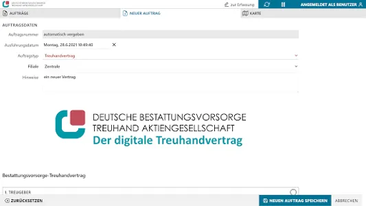 Digitaler Treuhandvertrag screenshot 4