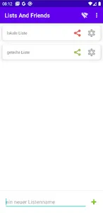 Lists And Friends screenshot 0