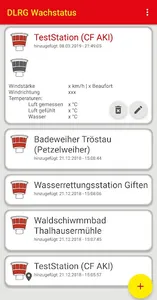 DLRG Wachstatus screenshot 3
