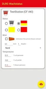 DLRG Wachstatus screenshot 4
