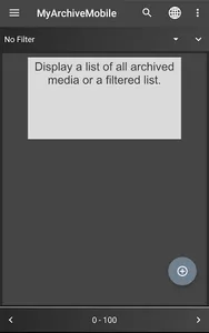 MyArchiveMobile - My Media-Lib screenshot 0