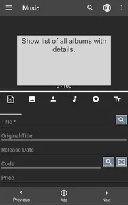 MyArchiveMobile - My Media-Lib screenshot 1
