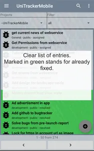 The Universal Bug-Tracking-App screenshot 0