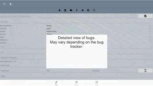 The Universal Bug-Tracking-App screenshot 17