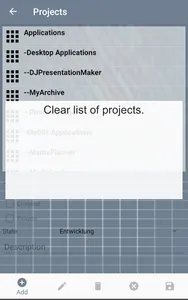 The Universal Bug-Tracking-App screenshot 2