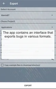 The Universal Bug-Tracking-App screenshot 6
