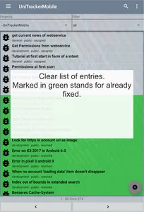 The Universal Bug-Tracking-App screenshot 8
