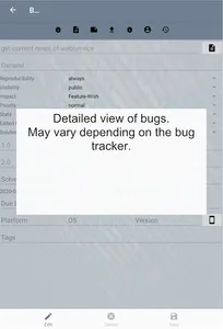 The Universal Bug-Tracking-App screenshot 9