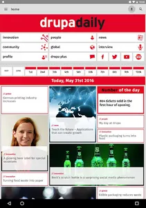 drupa daily screenshot 1