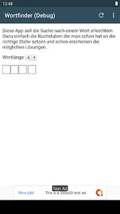 Hangman / Wortfinder screenshot 1
