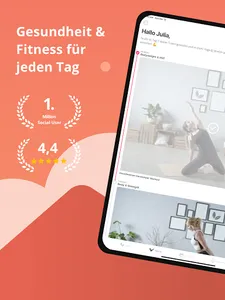 EatMoveFeel: Workouts, Rezepte screenshot 8