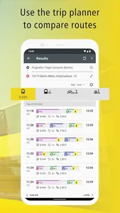 BVG Fahrinfo: Route planner screenshot 1