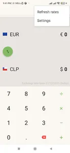 Euro to Chilean Peso | CLP EUR screenshot 1