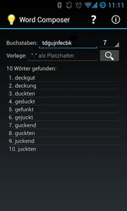 Word Composer screenshot 0