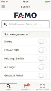 FAMO Online Shop screenshot 0